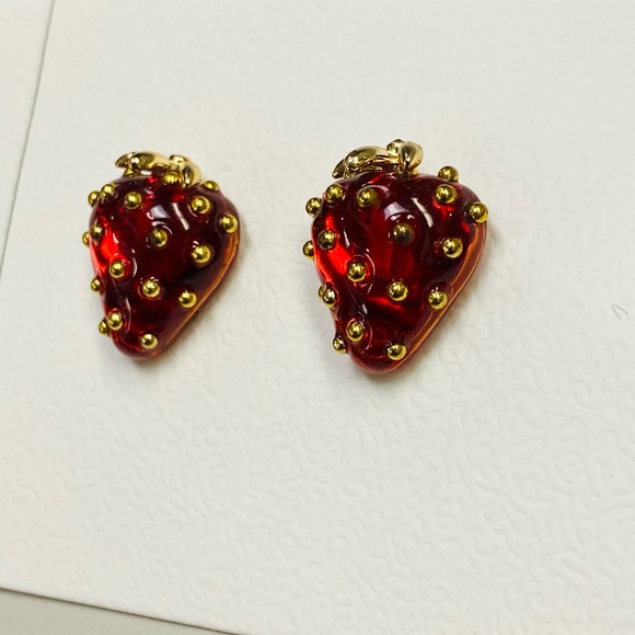 🍓Kate Spade Strawberry earrings - Picture 5 of 7